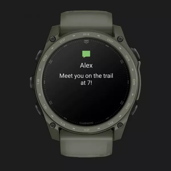 Garmin Tactix 8 51mm AMOLED Olive Drab Cerakote Coating Applied Ballistics Ultralight Solver