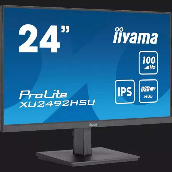 Монітор iiyama 23.8" IPS 100Hz XU2492HSU-B6 (UA)