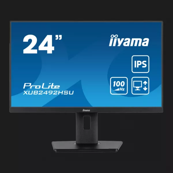 Монітор iiyama 23.8" IPS 100Hz XUB2492HSU-B6 (UA)