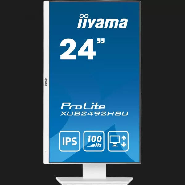 Монітор iiyama 23.8" IPS 100Hz XUB2492HSU-W6 (UA)