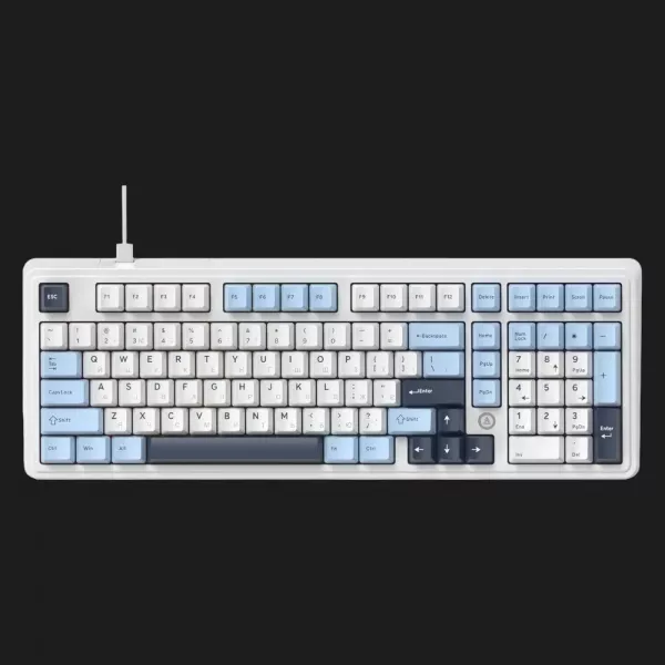 Клавіатура Ajazz AK980 MAX Magnetic Switch (Blue/White/Dark Blue) (UA)