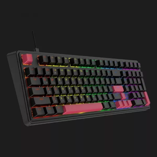 Клавіатура Ajazz AK980 Red Switch (Black/Red) (UA)