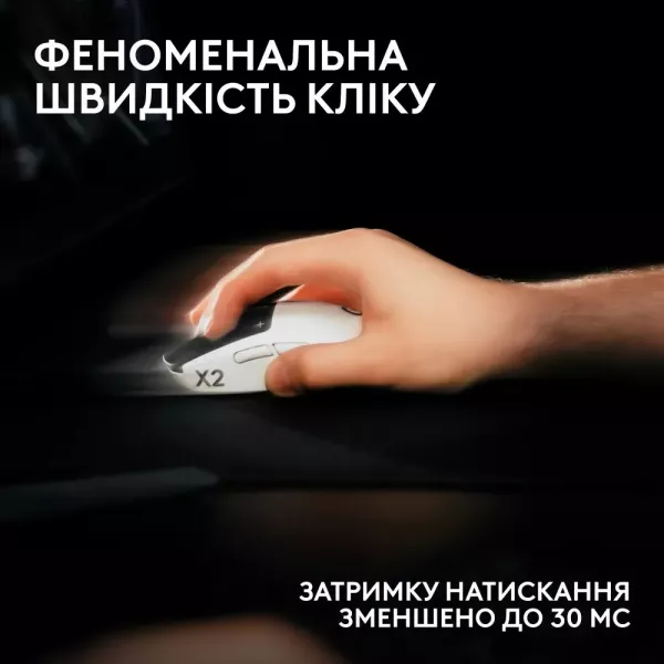 Ігрова миша Logitech G PRO X2 Superstrike Lightspeed (UA)