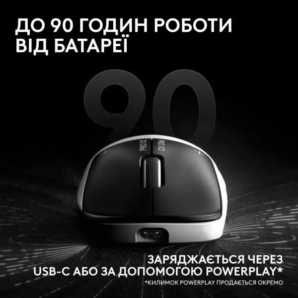 Ігрова миша Logitech G PRO X2 Superstrike Lightspeed (UA)