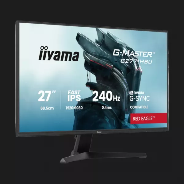 Монітор iiyama 27" G-Master IPS 240Hz G2771HSU-B1 (UA)