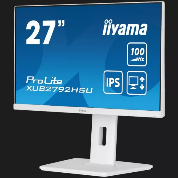 Монітор iiyama 27" IPS 100Hz XUB2792HSU-W6 (UA)