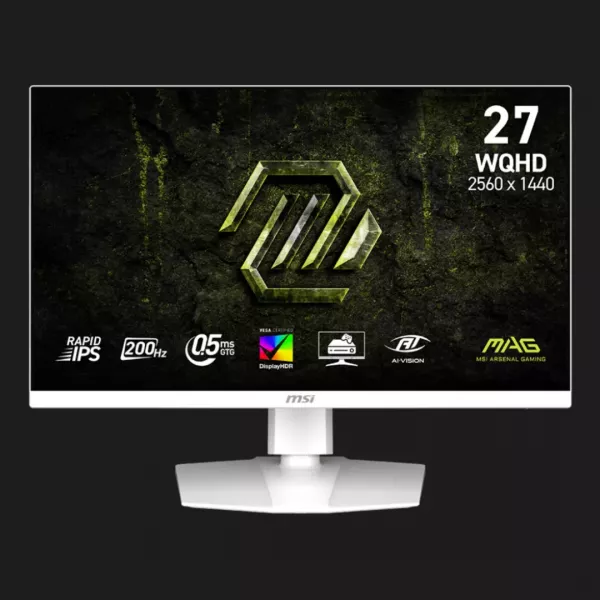 Монітор MSI 27" MAG 274QRFW E20 IPS 200Hz (UA)