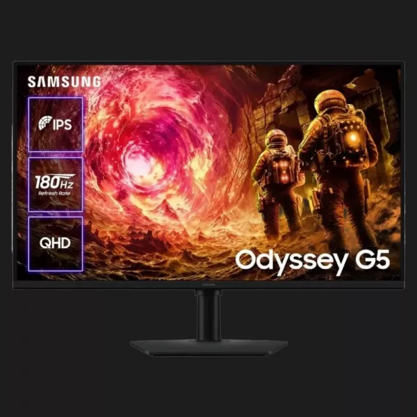 Монітор Samsung 27" Odyssey G5 IPS 180Hz LS27FG500EIXUA (UA)