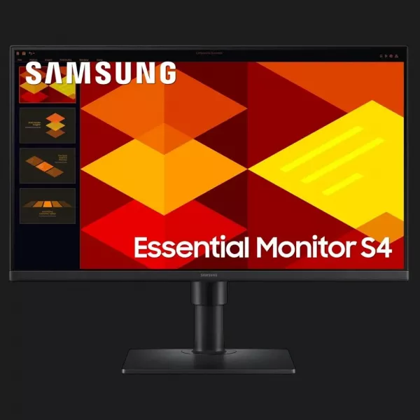 Монітор Samsung 24" Essential S4 IPS 100Hz LS24D400GAIXUA (UA)