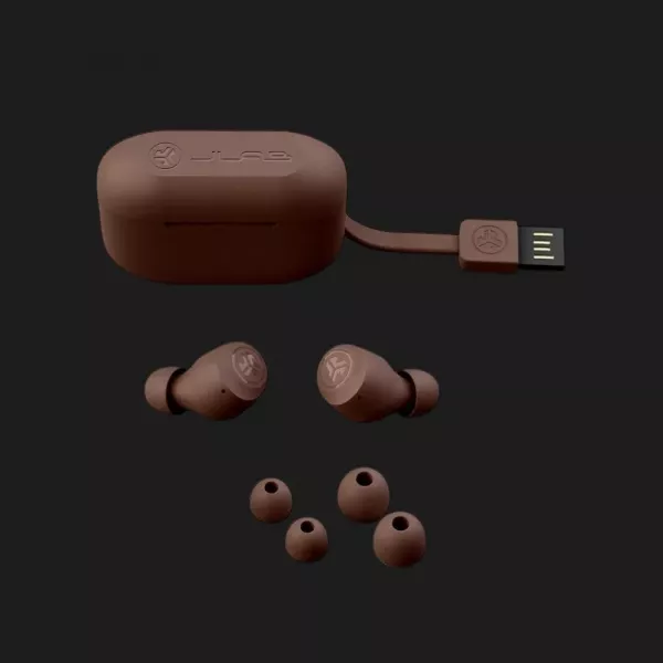 Навушники Jlab GO Air Tones True Wireless (Dark Brown)