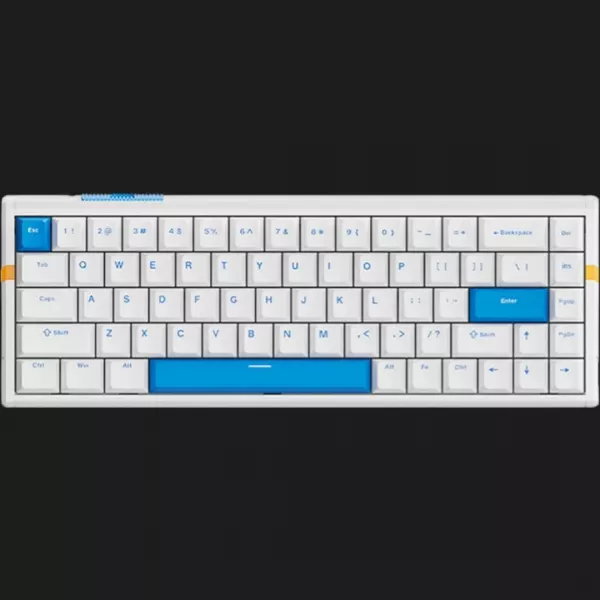 Ігрова клавіатура ATK RS6 Aluminum Hall Effect ENG (White) (UA)