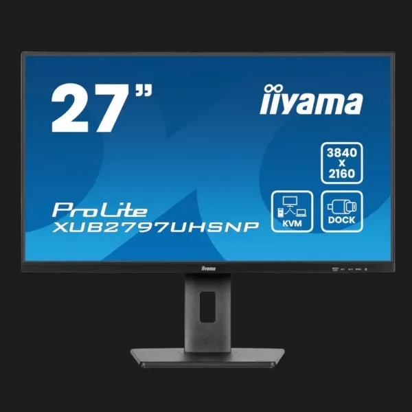 Монітор iiyama 27" IPS 60Hz XUB2797UHSNP-B1 (UA)