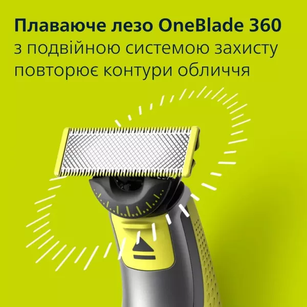 Змінні плаваючі леза OneBlade 360 (QP440/50)