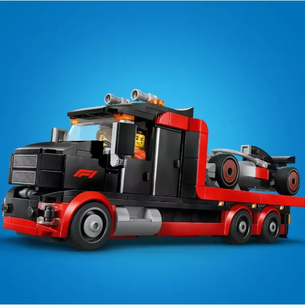 Конструктор LEGO City Вантажівка для демонстрації F1 із перегоновим автомобілем Audi F1 (60493)