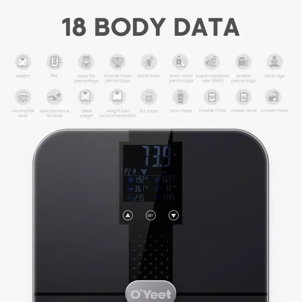 Ваги OYEET (White) (BS-OY02 WHITE)