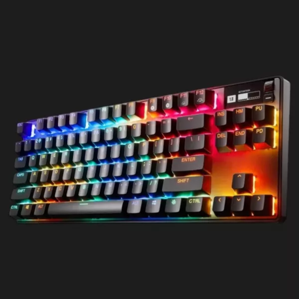 Клавіатура оптична SteelSeries Pro TKL WL Gen 3 HyperMagnetic OmniPoint 3.0 OLED (64871) (UA)