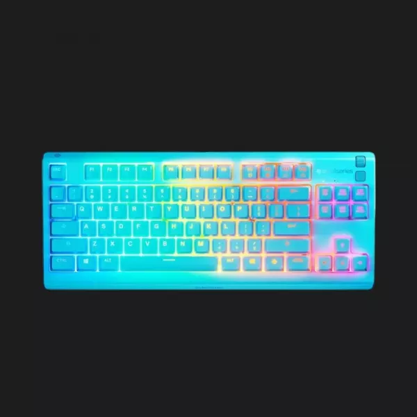 Ігрова клавіатура SteelSeries Apex 3 TKL (UA) (Aqua)