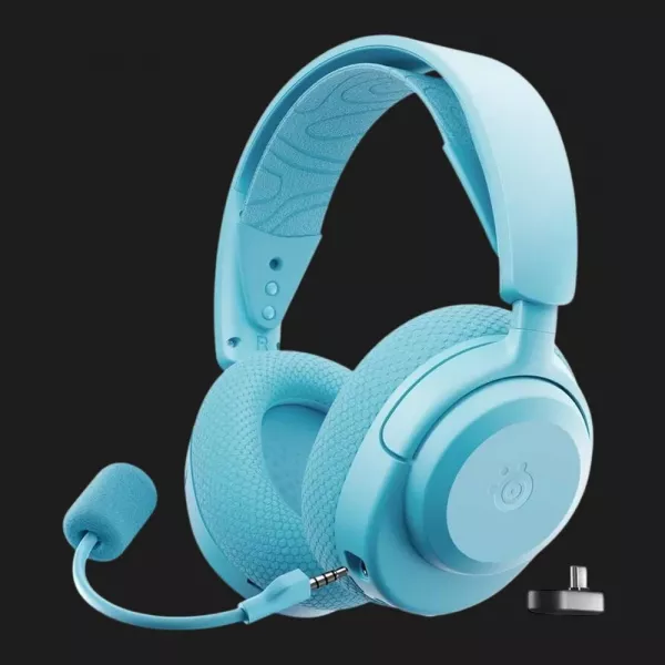 Ігрова гарнітура SteelSeries Arctis Nova 3P Wireless MultiPlatform (Aqua) (UA)