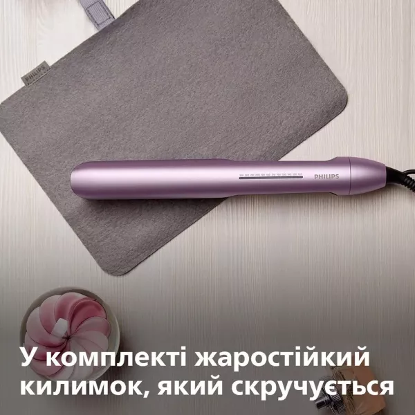 Випрямляч для волосся Philips Series 5000 (Light Pink)