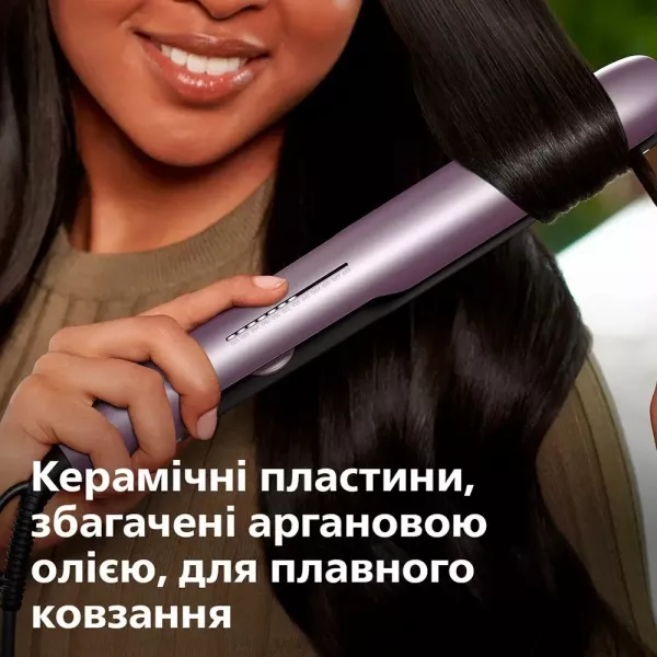 Випрямляч для волосся Philips Series 5000 (Light Pink)