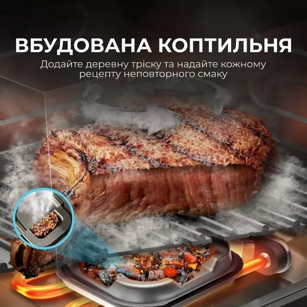 Мультипіч Cecotec Cecofry&Grill Smokin (Black)