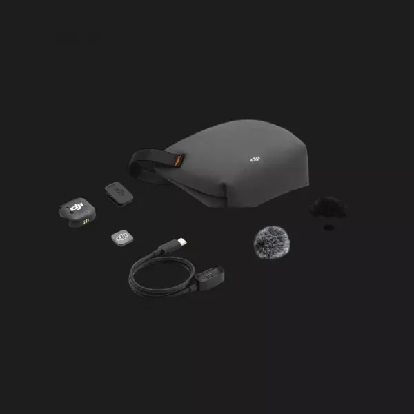 Передавач радіосистеми DJI Mic 3 Transmitter (Shadow Black) (CP.RN.00000478.01)