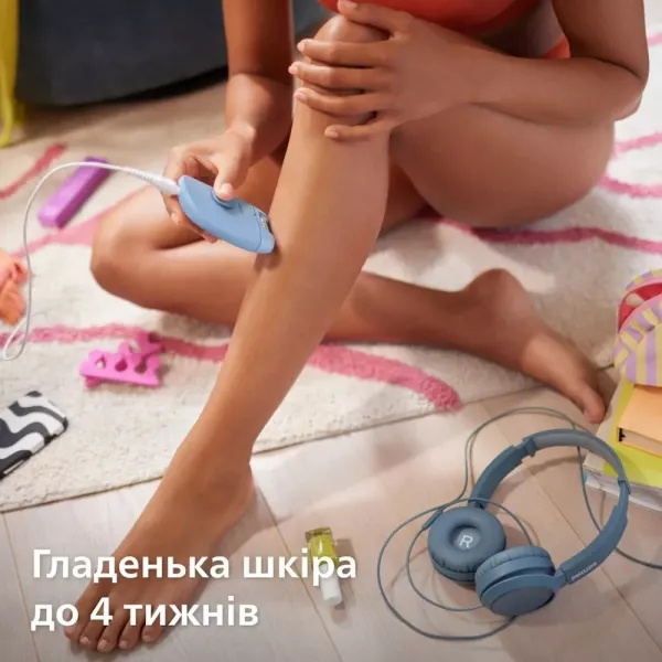 Епілятор Philips Series 2000 (BRE228/00) (Blue)