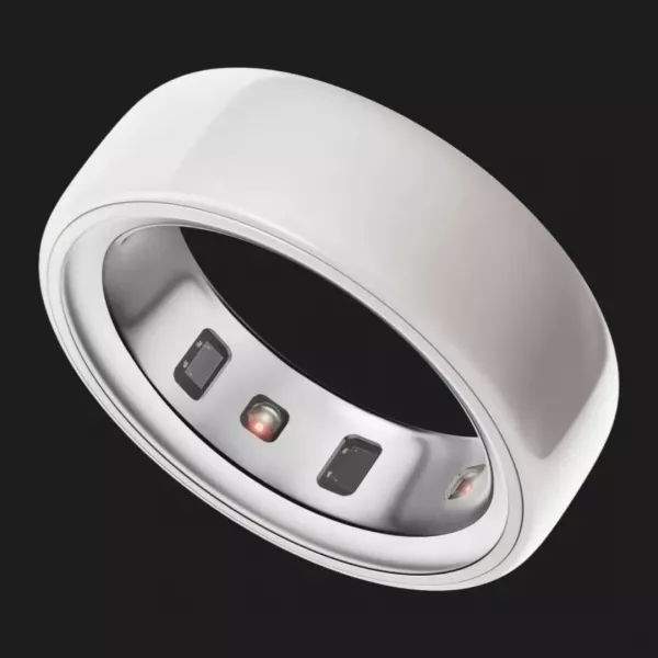 Смарт-кільце Oura Ring 4 Ceramic Cloud Size 5