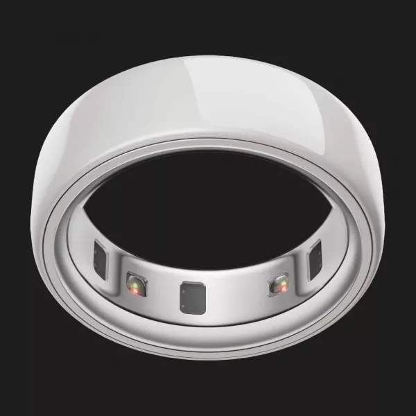 Смарт-кільце Oura Ring 4 Ceramic Cloud Size 5