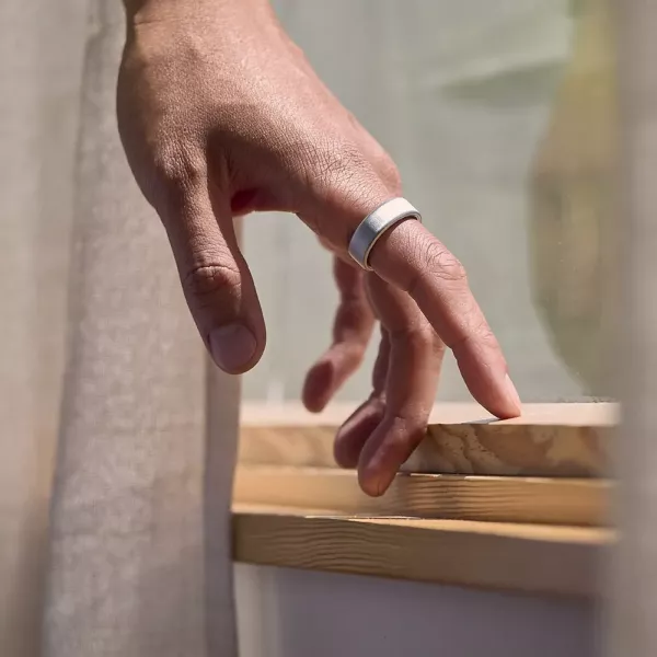Смарт-кільце Oura Ring 4 Brushed Silver Size 8