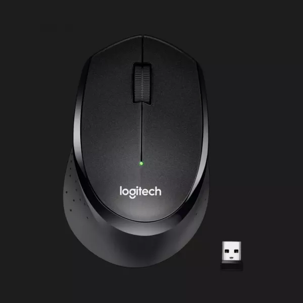 Миша бездротова Logitech M330 Silent Plus (Black) (UA)