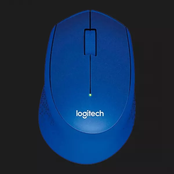 Миша бездротова Logitech M330 Silent Plus (Blue) (UA)