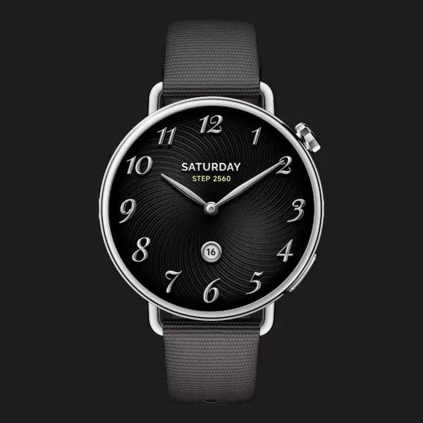 Xiaomi Watch S4 41mm Black Fluororubber Strap (BHR07VRGL)