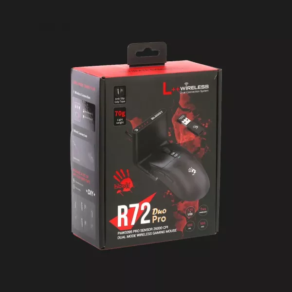 Ігрова миша Bloody R72 Pro Duo (Black)