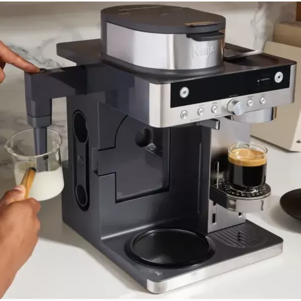 Кавоварка Ninja Prestige Dualbrew System (Silver)