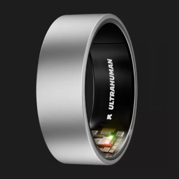 Смарт-кільце Ultrahuman Ring AIR Raw Titanium Size 8