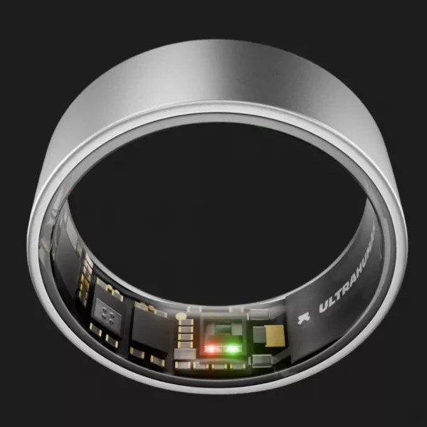 Смарт-кільце Ultrahuman Ring AIR Raw Titanium Size 8