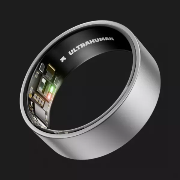 Смарт-кільце Ultrahuman Ring AIR Raw Titanium Size 10