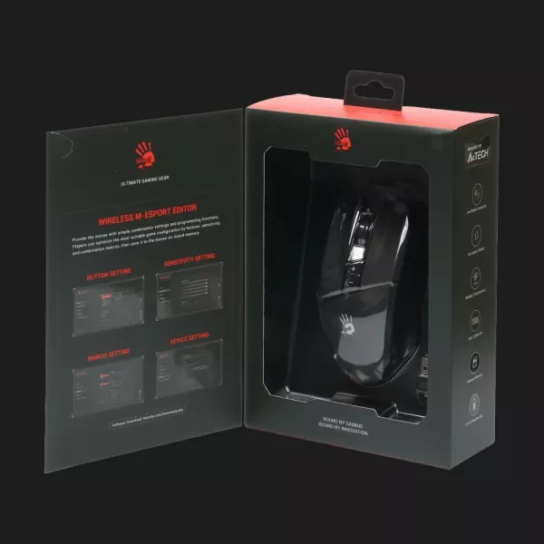 Ігрова миша Bloody R36 Ultra (Stone Black)