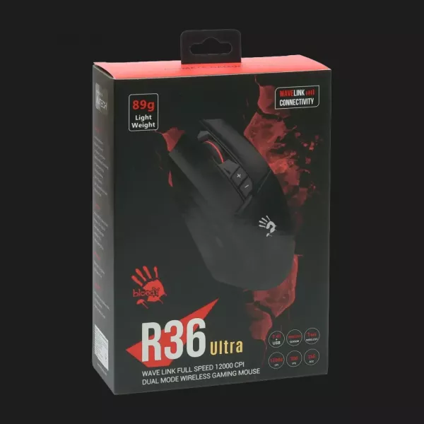 Ігрова миша Bloody R36 Ultra (Stone Black)