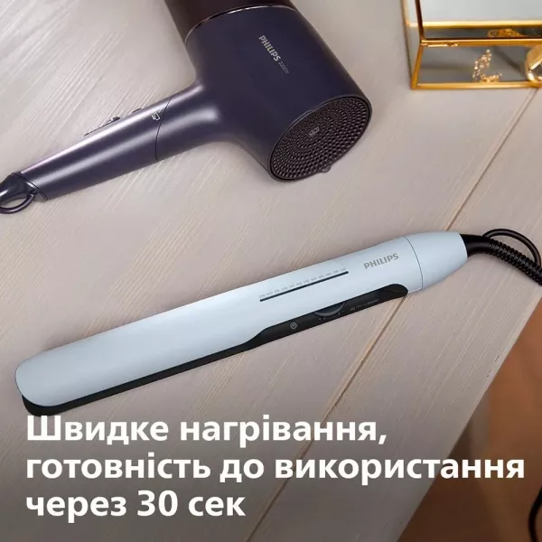 Випрямляч для волосся Philips Series 5000 (White)