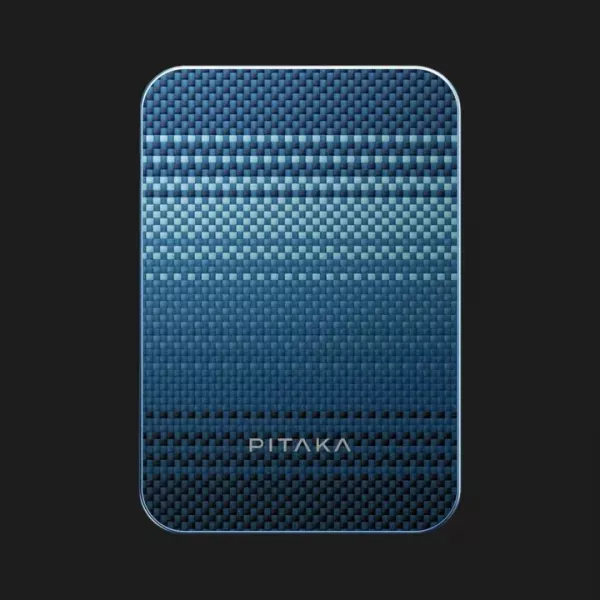 Зарядний пристрій Power Bank Pitaka Aramid Fiber Magnetic Qi2 (5000mAh) (Moonrise)
