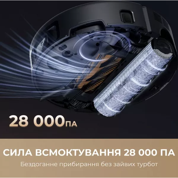 Робот-пилосос Mova Z60 Ultra Roller Complete (Black)