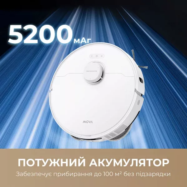 Робот-пилосос Mova P10 Pro Ultra (White)