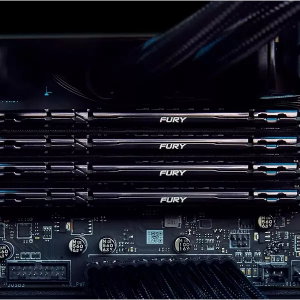 Оперативна памʼять Kingston Fury Beast DDR4 32GB 2x16GB 3200MHz (KF432C16BBK2/32)