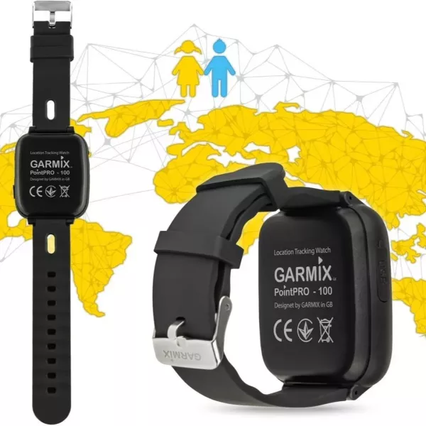 Дитячий смарт годинник GARMIX PointPRO-100 (Black)