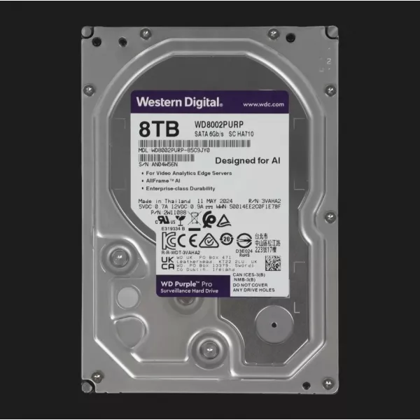 Жорсткий диск Western Digital Purple Pro 12TB 3.5