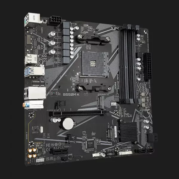 Материнська плата GIGABYTE B550M K (B550M K)