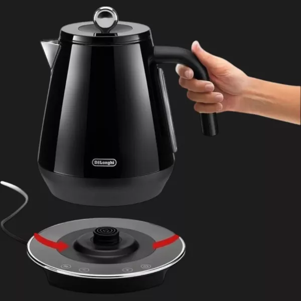 Електрочайник DeLonghi Eclettica SpecialTea KBY 2011 BK