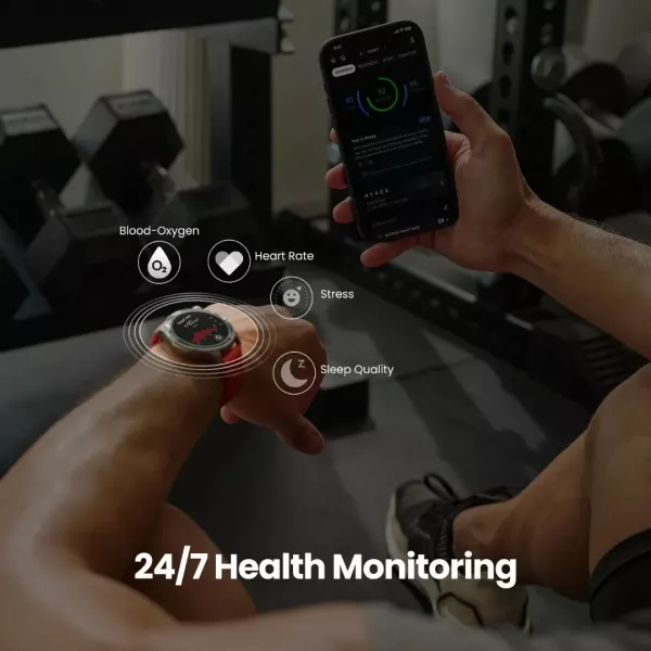 Смарт-годинник Amazfit Balance 2 (Black)